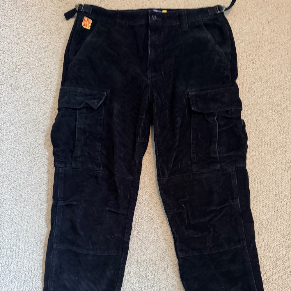 Empyre Pants Cargo Corduroy Black